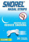 Snorel Clear Nasal Strips - 30 Pack