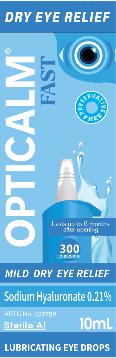 Opticalm Fast Eye Drops 10ml