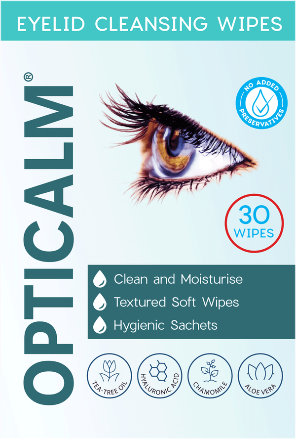 Opticalm Eyelid Cleansing Wipes