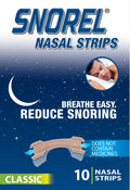 Snorel Classic Nasal Strips - 10 Pack