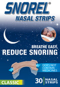 Snorel Classic Nasal Strips - 30 Pack